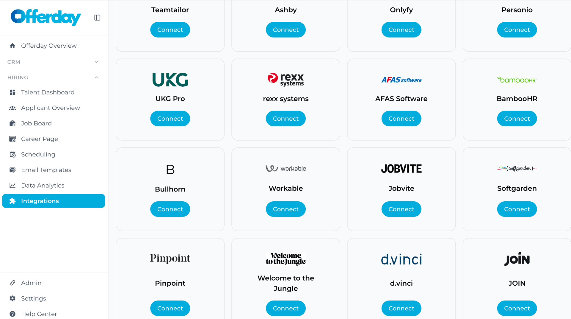 Offerday ApplicantIQ AI interview automation